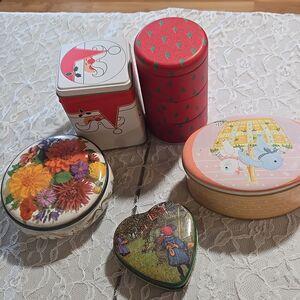 Vintage Trinket Boxs  Old